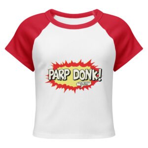 Women’s micro rib raglan baby tee